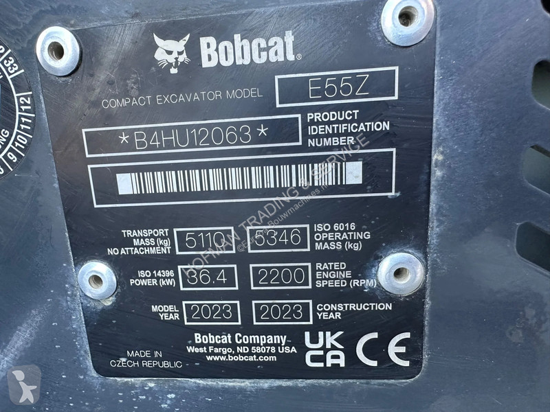 جرافة Bobcat E55z