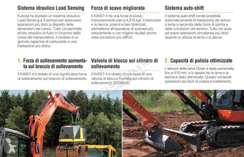 Skovl Kubota KX057-4