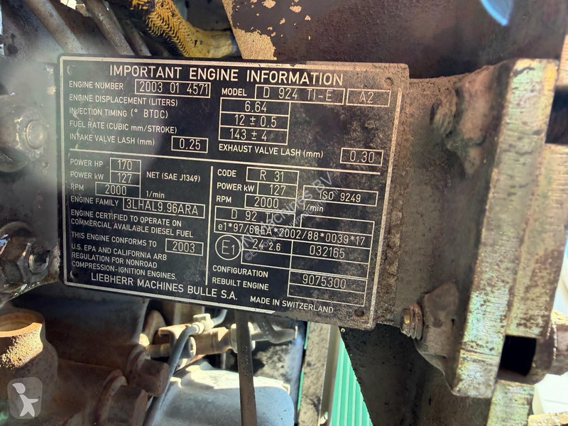 جرافة Liebherr A924B 2x bucket // AIRCON //...