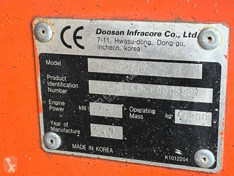 Rýpadlo Doosan