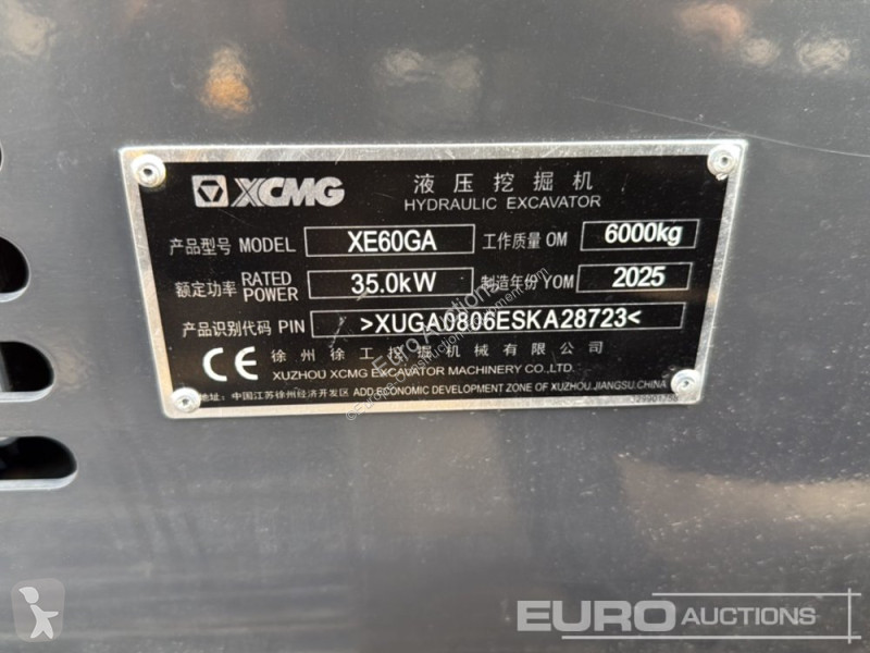 Escavatore XCMG GA