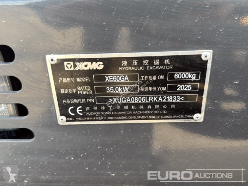 Escavadora XCMG GA