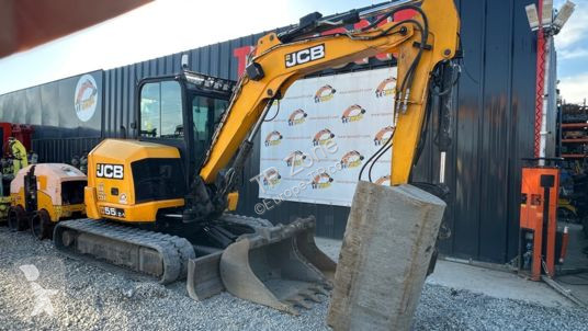 جرافة JCB 55z-1 powertilt à 25 900 € ht