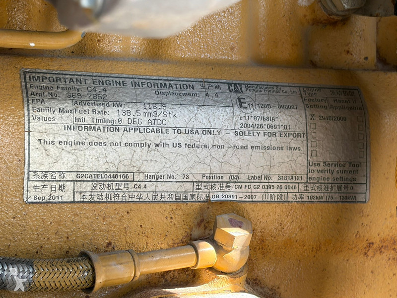 Escavatore Caterpillar D VA - Outriggers + Blade