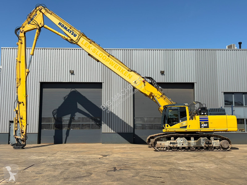 جرافة Komatsu PC490HRD10 - 28m Demolition Boom