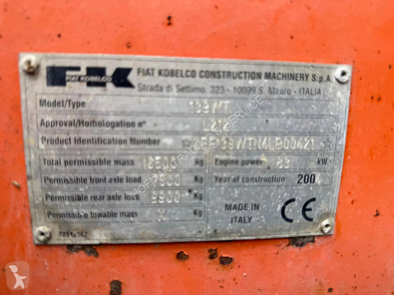 Экскаватор Fiat Kobelco E145W | A/C