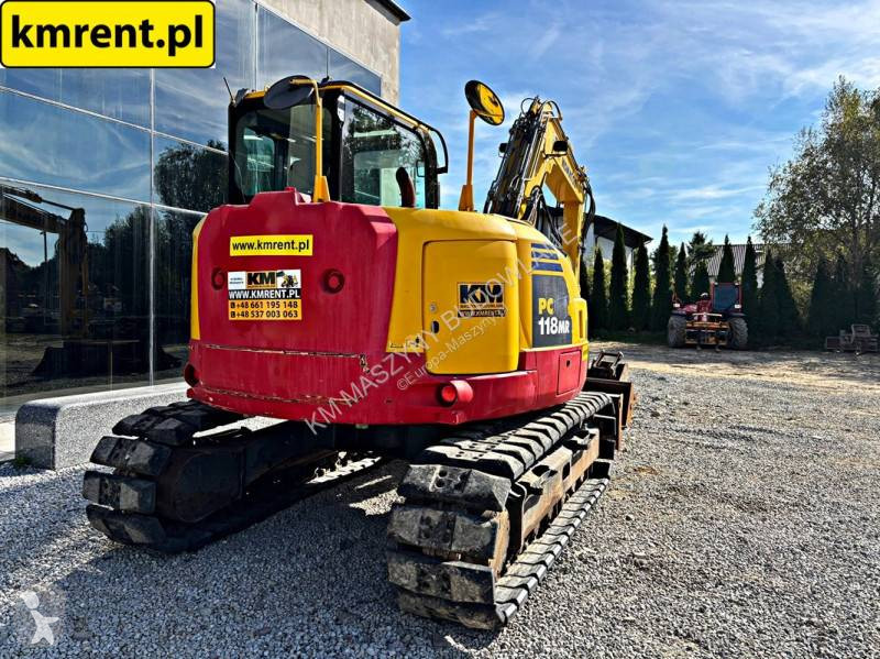 Pelle Komatsu PC 118 MR-8 KOPARKA GĄSIENICOWA...