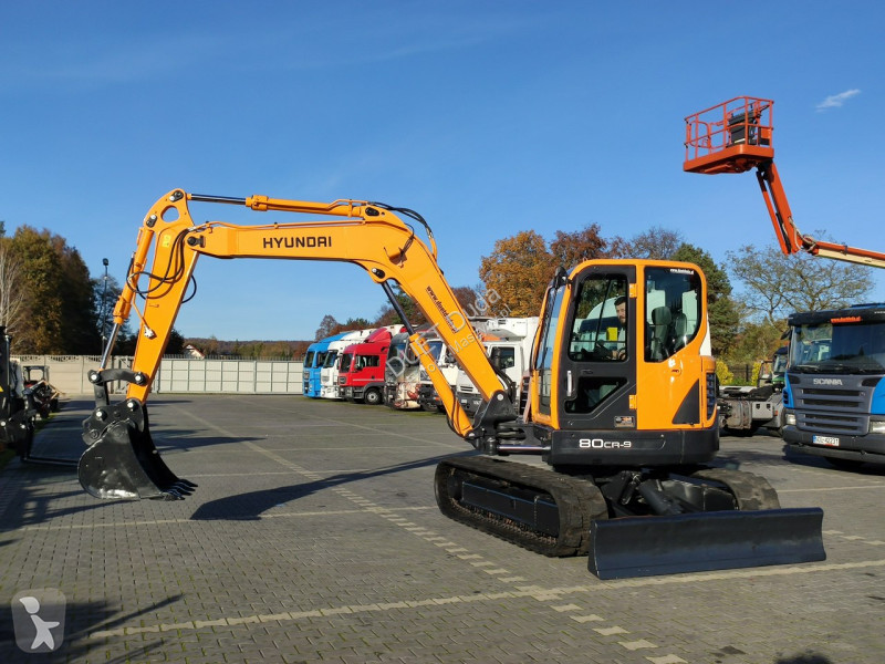 Excavadora Hyundai ROBEX 80CR-9 2013r 8,3 tony