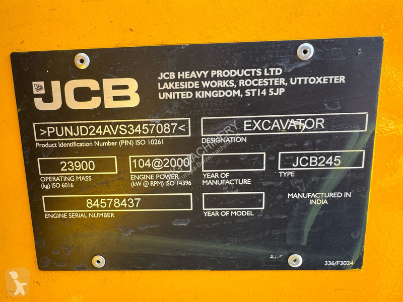 Escavatore JCB 245LR Long Reach Excavator