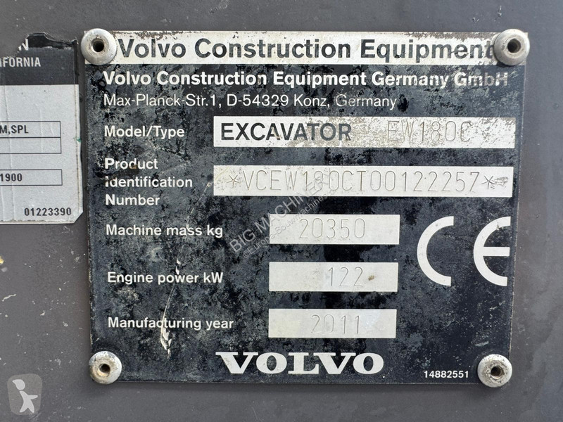 Excavadora Volvo