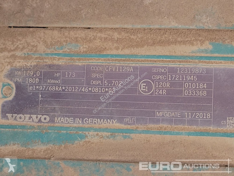 Graafmachine Volvo EC220EL