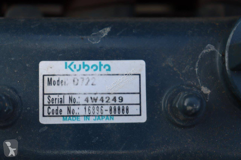 Excavadora Kubota
