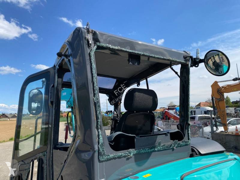 Rýpadlo Kobelco SK58/SRX-7 1er Main endommagée