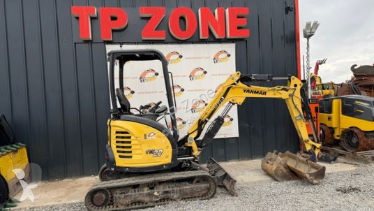 Rýpadlo Yanmar vio27-6 canopy à 21500 € ht
