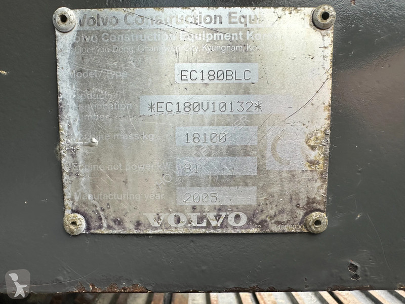 Rýpadlo Volvo EC180LC