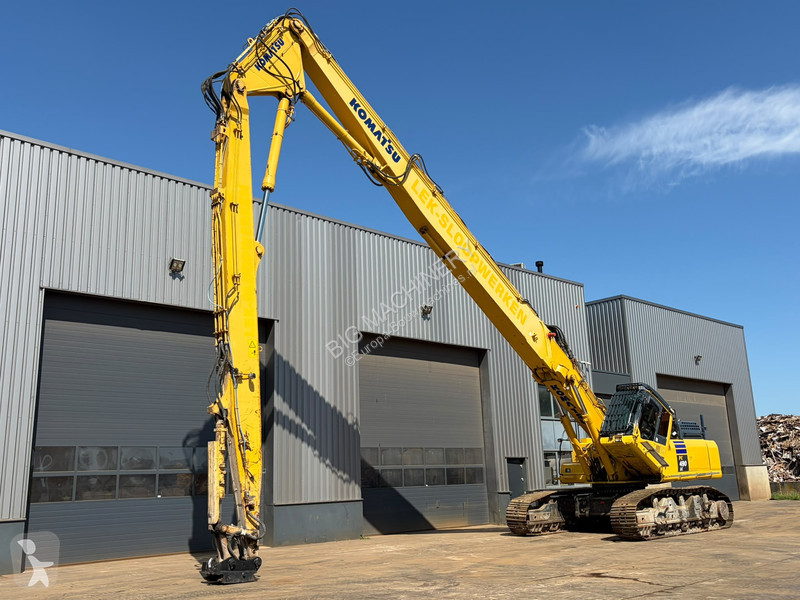 جرافة Komatsu PC490HRD10 - 28m Demolition Boom
