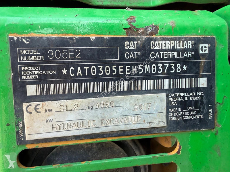 Pelle Caterpillar E2 | A/C
