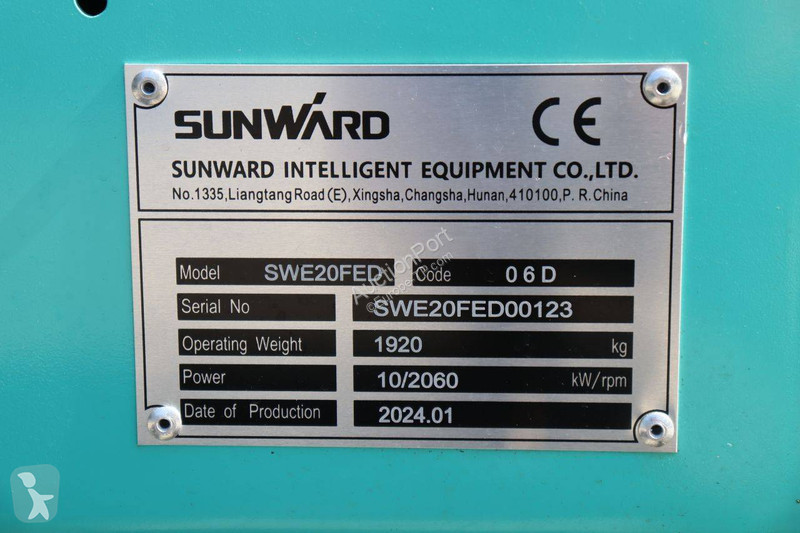 Pelle Sunward SWE 20FED