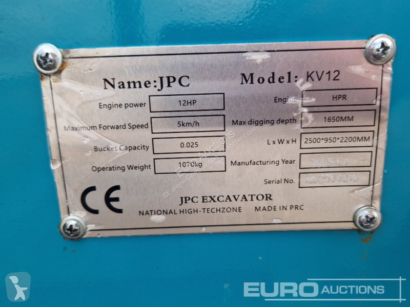 Escavadora JPC KV12