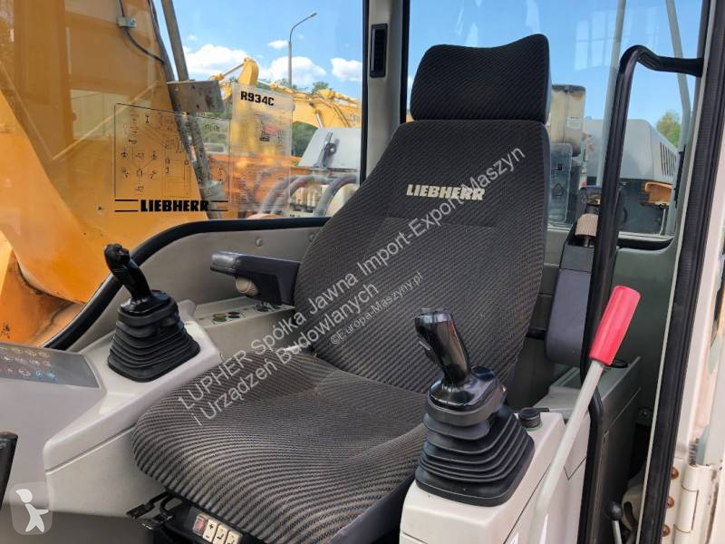 Escavadora Liebherr R934C NLC LITRONIC LONG ARM...