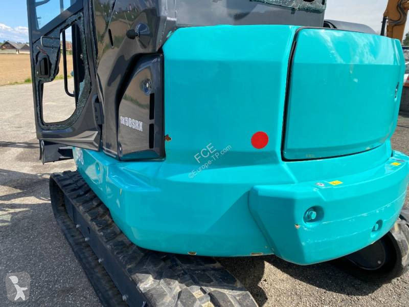 Rýpadlo Kobelco SK58/SRX-7 1er Main endommagée