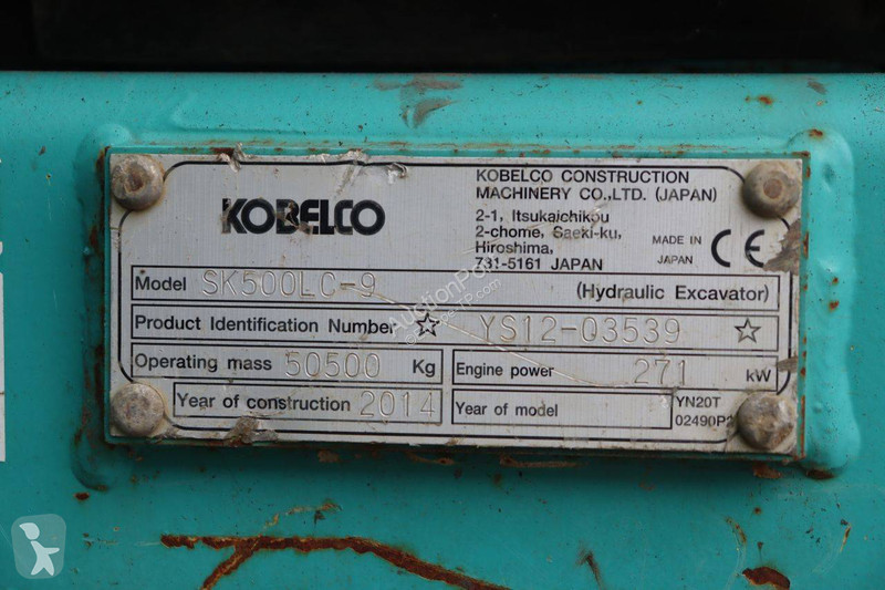 Pelle Kobelco SK500LC-9