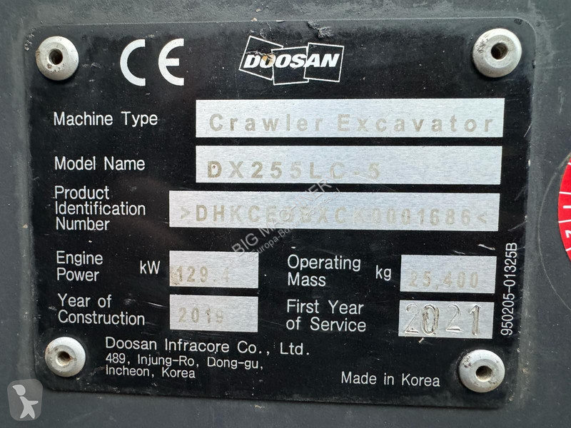 Skovl Doosan -5