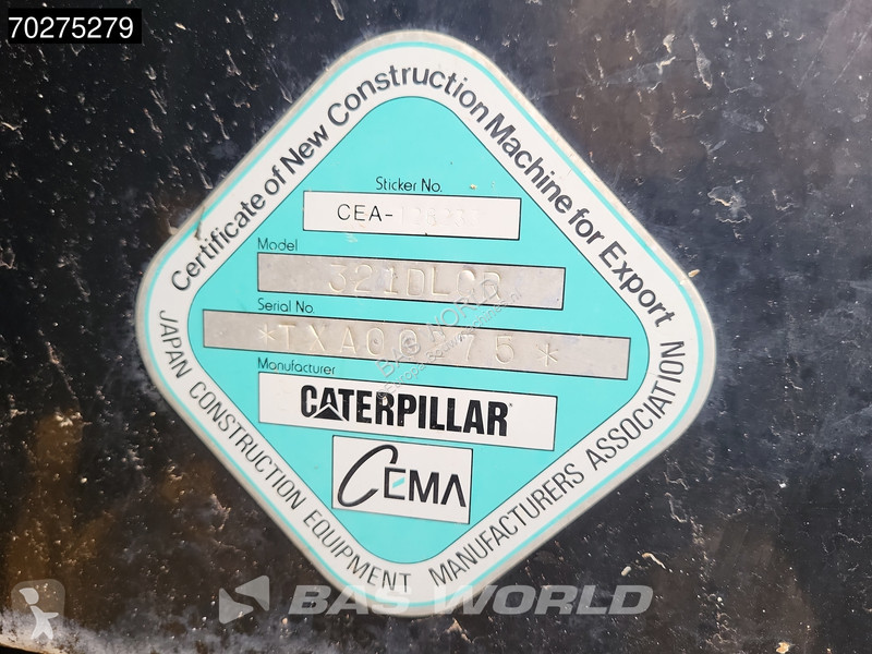 Skovl Caterpillar 321 D