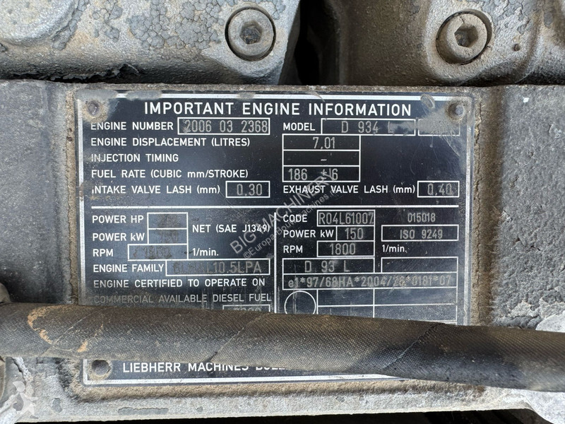 Excavadora Liebherr R934C HDSL | Dutch Machine...
