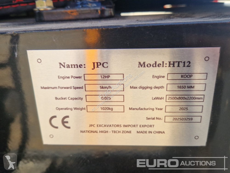 Excavator JPC HT12
