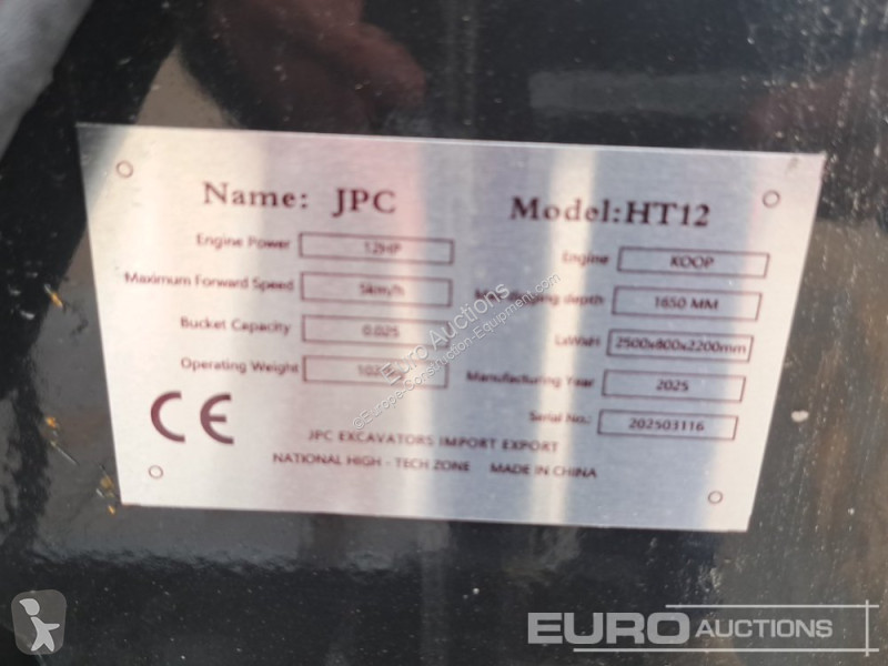 Escavadora JPC HT12