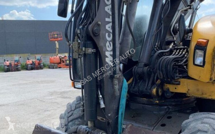 جرافة Mecalac pelle sur pneus diesel