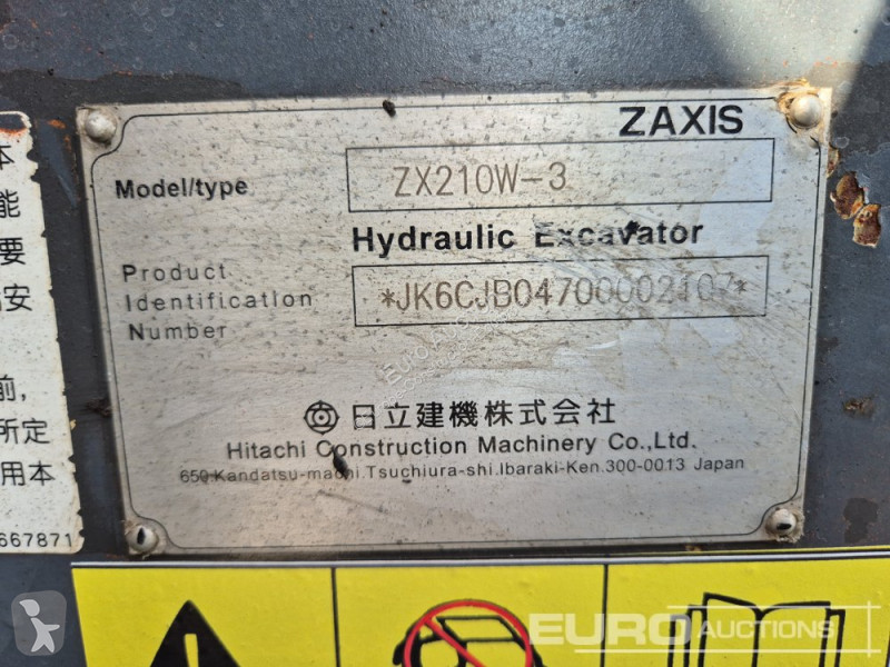 Escavadora Hitachi