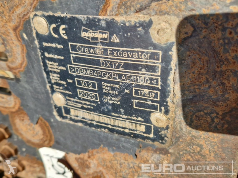 Skovl Doosan DX17
