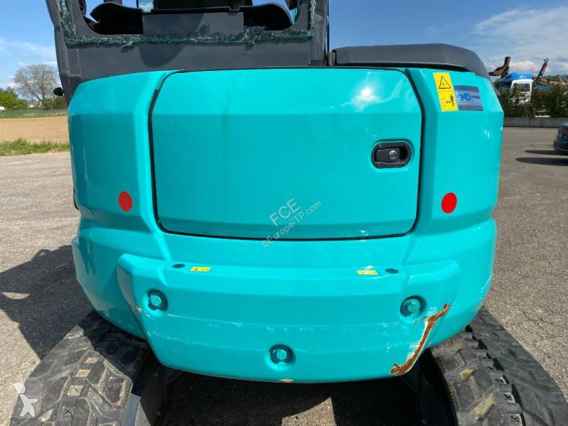 Rýpadlo Kobelco SK58/SRX-7 1er Main endommagée