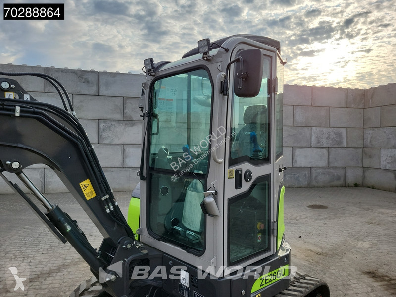 Rýpadlo Zoomlion ZE26 GU WARRANTY – PARKING...