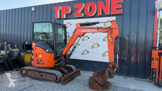 Rýpadlo Hitachi zx26u-5a cr cabine à 22 500 € ht