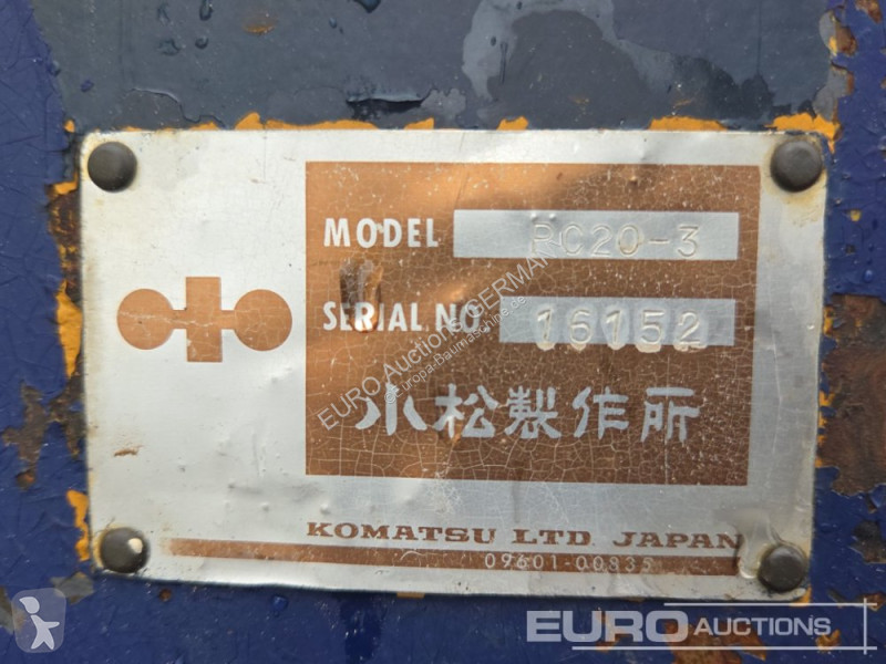 Excavator Komatsu 3