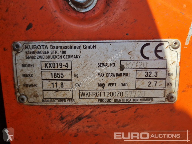 Skovl Kubota