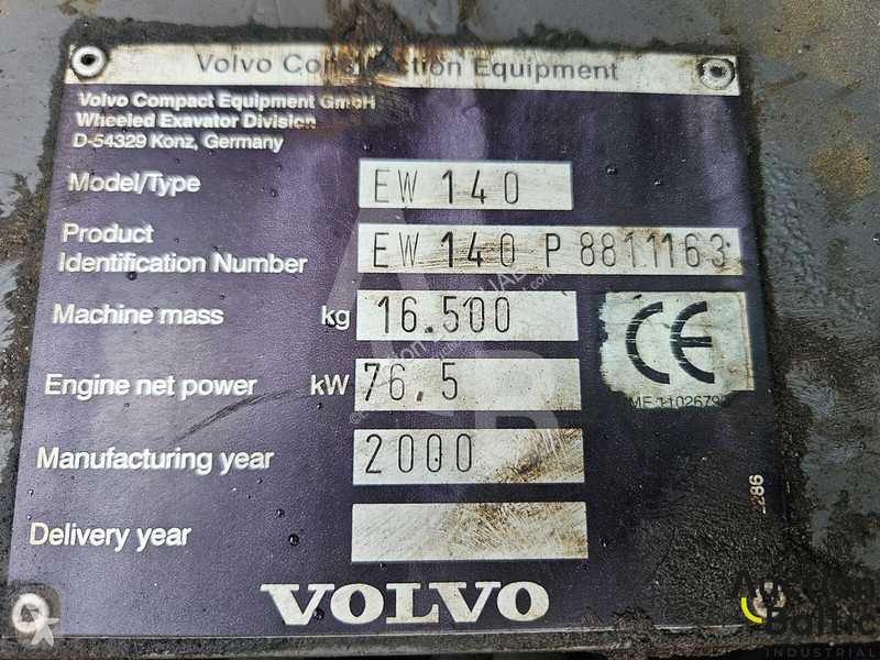 Volvo  excavator