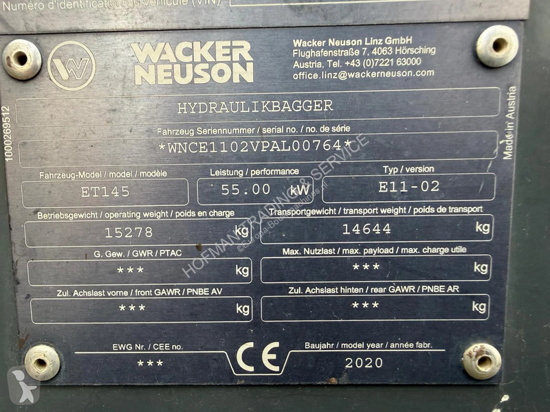 Pelle Wacker Neuson | A/C