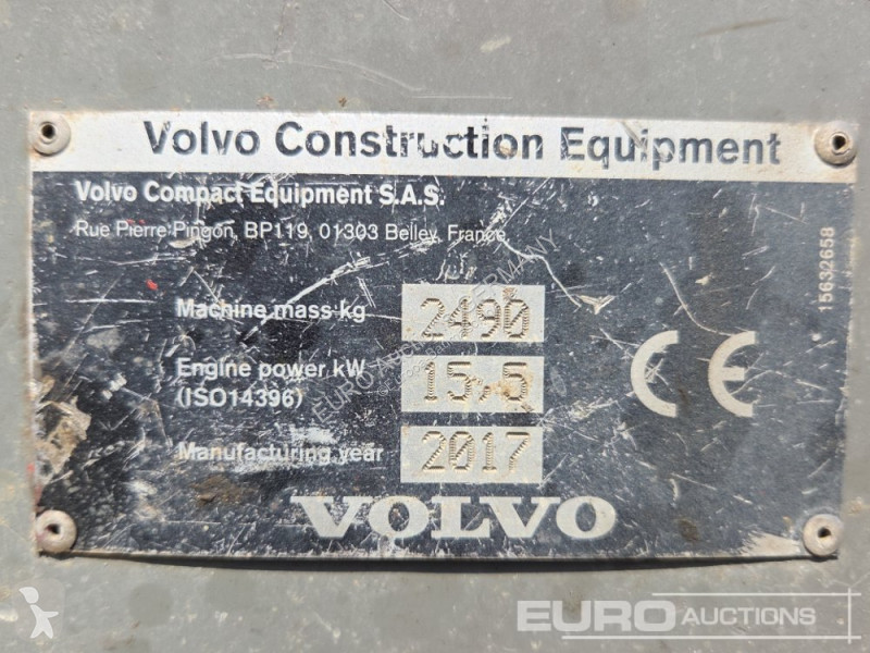 Graafmachine Volvo ECR25D