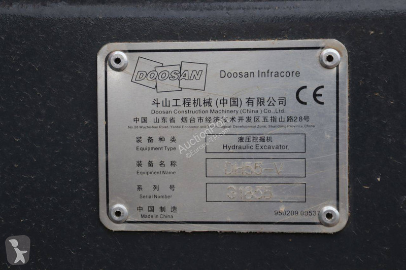 Excavadora Doosan DH55-V