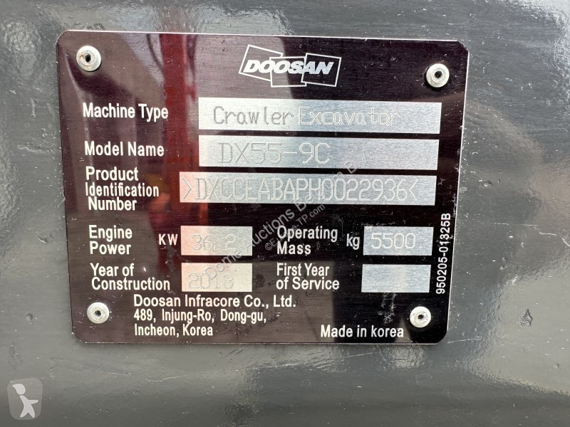 Pelle Doosan 9C
