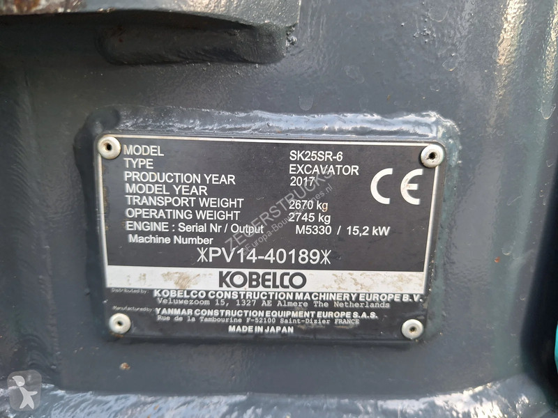 Pelle Kobelco SK-55-SRX-6