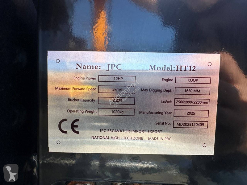 Escavadora JPC HT12