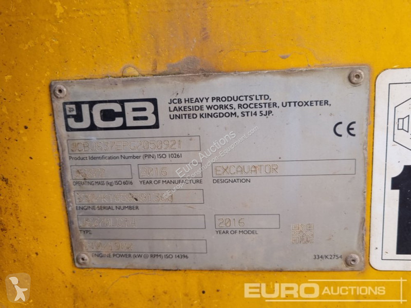 Escavatore JCB JS370LC