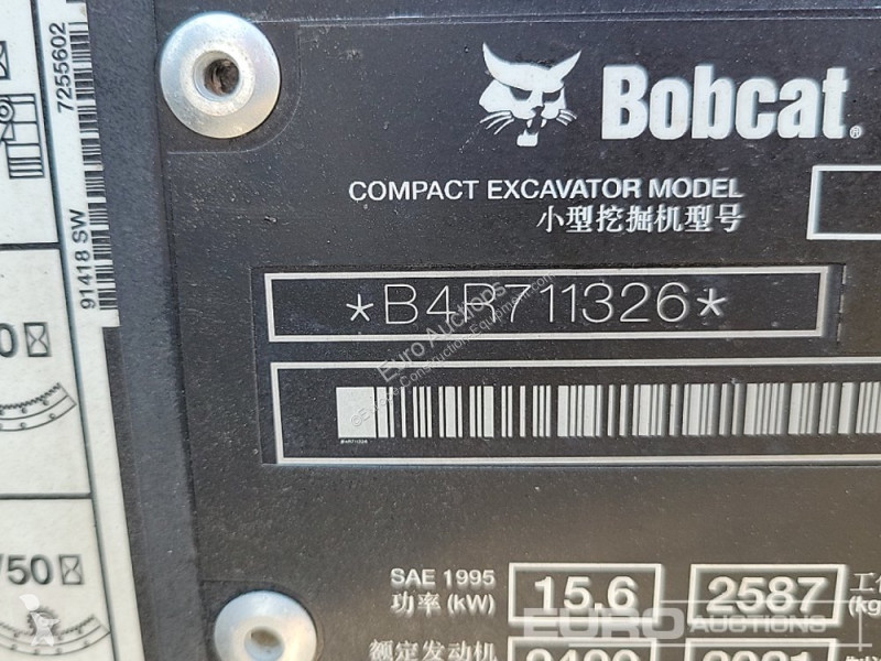 Graafmachine Bobcat E27Z
