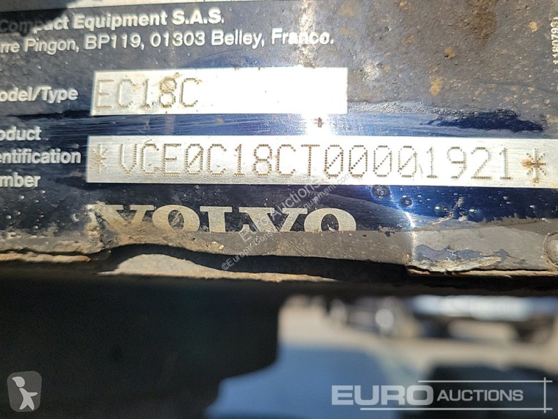Escavatore Volvo EC18C