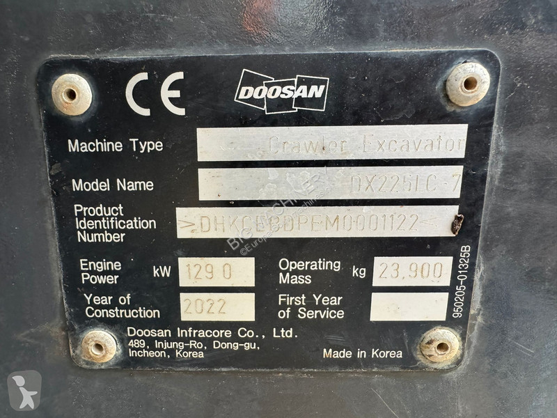 Rýpadlo Doosan 7